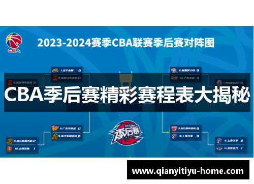 CBA季后赛精彩赛程表大揭秘 CBA季后赛精彩赛程表大揭秘